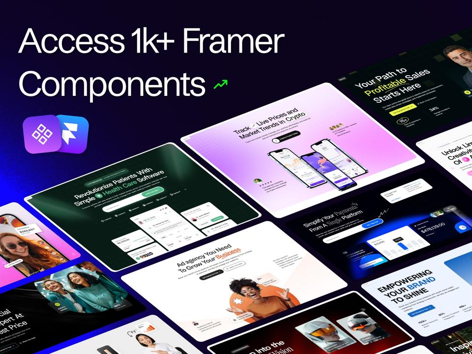 Screenshot of the Framify plugin for Framer