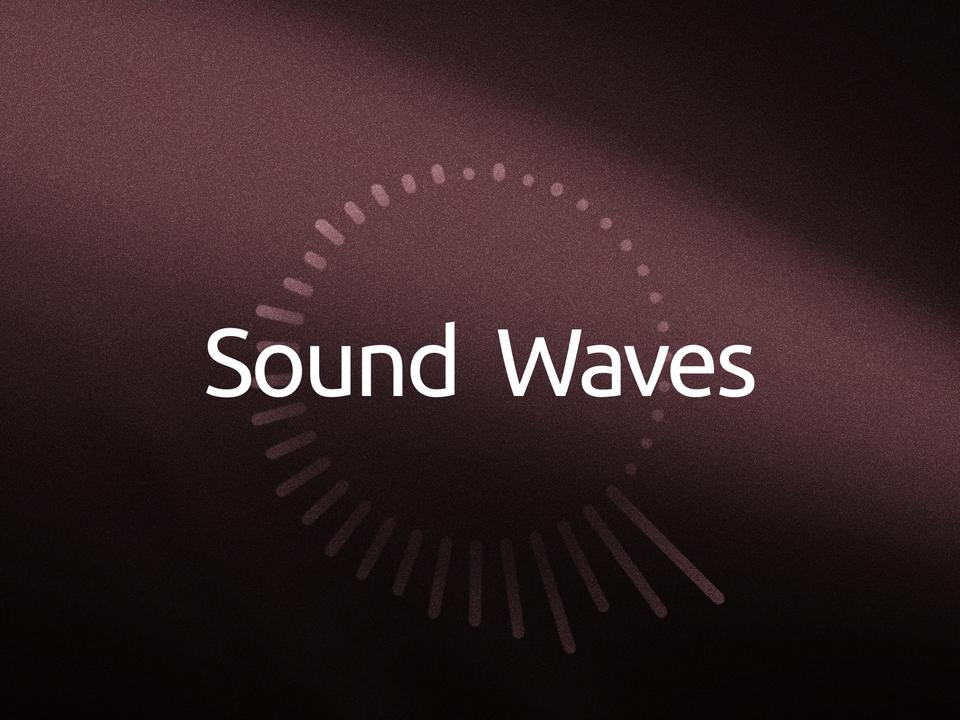 Screenshot of the Sound Waves plugin for Framer